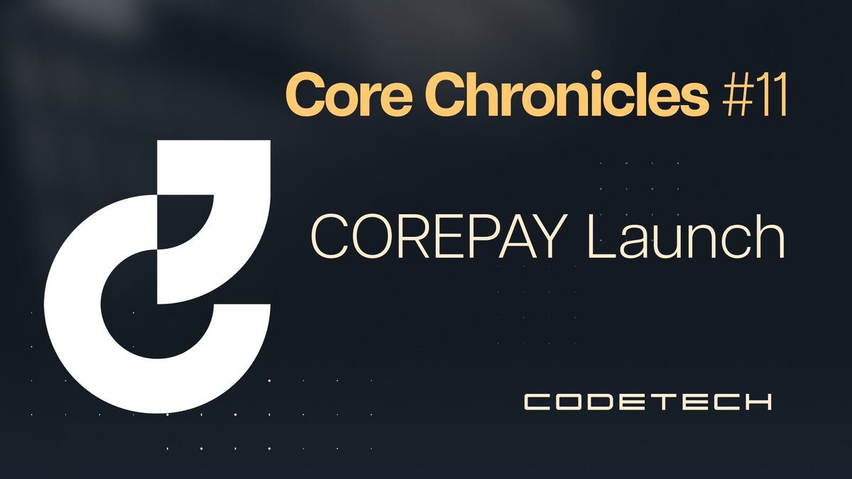 CoDeTechCC's tweet photo. CorePay is live.

A payment orchestration platform that lets businesses generate:
• payment links
• embedded links
• lightweight payment forms

and route customers to the right provider automatically.

Watch video:
https://t.co/Htd7C17ASj

Visit site: https://t.co/OOKxuT6AxH https://t.co/XJWbOMWiy1