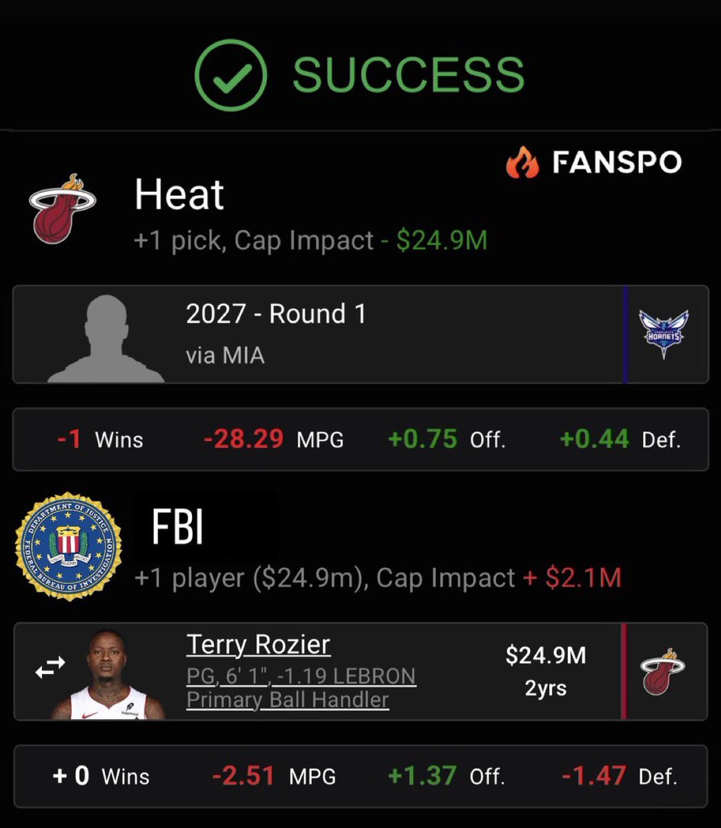 HeatForum's tweet photo. AYOOOOO @MiamiHEAT @FBI @MiamiDade_SO GO GET OUR PICK BACK FROM THE @hornets THIS INSTANT!! @Brendan_Tobin https://t.co/oNMkCdbxSH