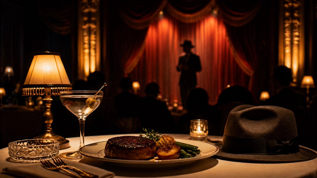 AllThingsOC_'s tweet photo. Something mysterious is coming to Buena Park! 🕵️‍♂️🎭

"The Speakeasy Murder" debuts this Thursday, June 4th. 3-course dinner + Broadway-level mystery. Grab your fedora &amp; get tickets at https://t.co/InyXkXdf4f. 🥂🥩

#BuenaPark #Eatertainment #OCEvents #MurderMystery https://t.co/XFP1n1VITG