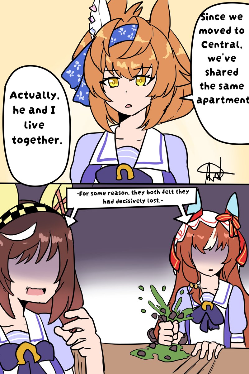 doberslover23's tweet photo. Not even Still and Buena are able to match the great power of Furioso  u-u

#art #ウマ娘 #Umamusume https://t.co/Z609nHQh88