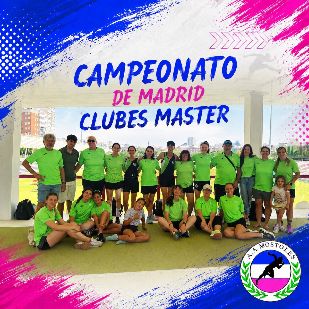 AAMostoles's tweet photo. 6ª de Madrid en la liga Master!!!

Enhorabuena chicas!! https://t.co/wMNbk4KUjp
