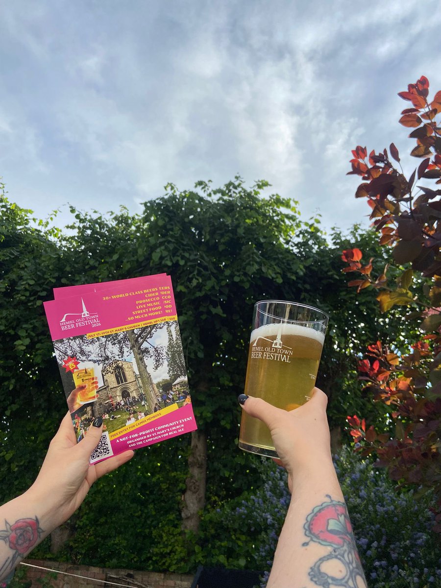 MidChilterns's tweet photo. 2026 POSTERS AND LEAFLETS ARE HERE

Coming soon to lovely local shop windows 🫡😍

Tickets are selling fast 🎟 from just £5!

Scan the QR code on our posters to secure your places at Hemel Old Town Beer Festival.

..or simply order via the link below 👇

https://t.co/MKFk8te5yi https://t.co/M0AfVnxCFi
