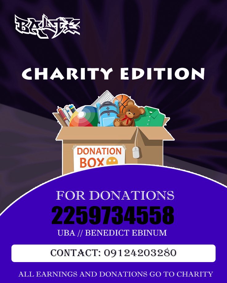 babyboybenzy's tweet photo. Always wanted to do this for the longest, An Outreach to cloth people, feed people and generally help as much people in the littlest ways.
Got a lot of sales planned all month, All earnings go to charity. God bless you as you donate in any way. Balt3 Outreach June ending https://t.co/BAY4S3k8nc