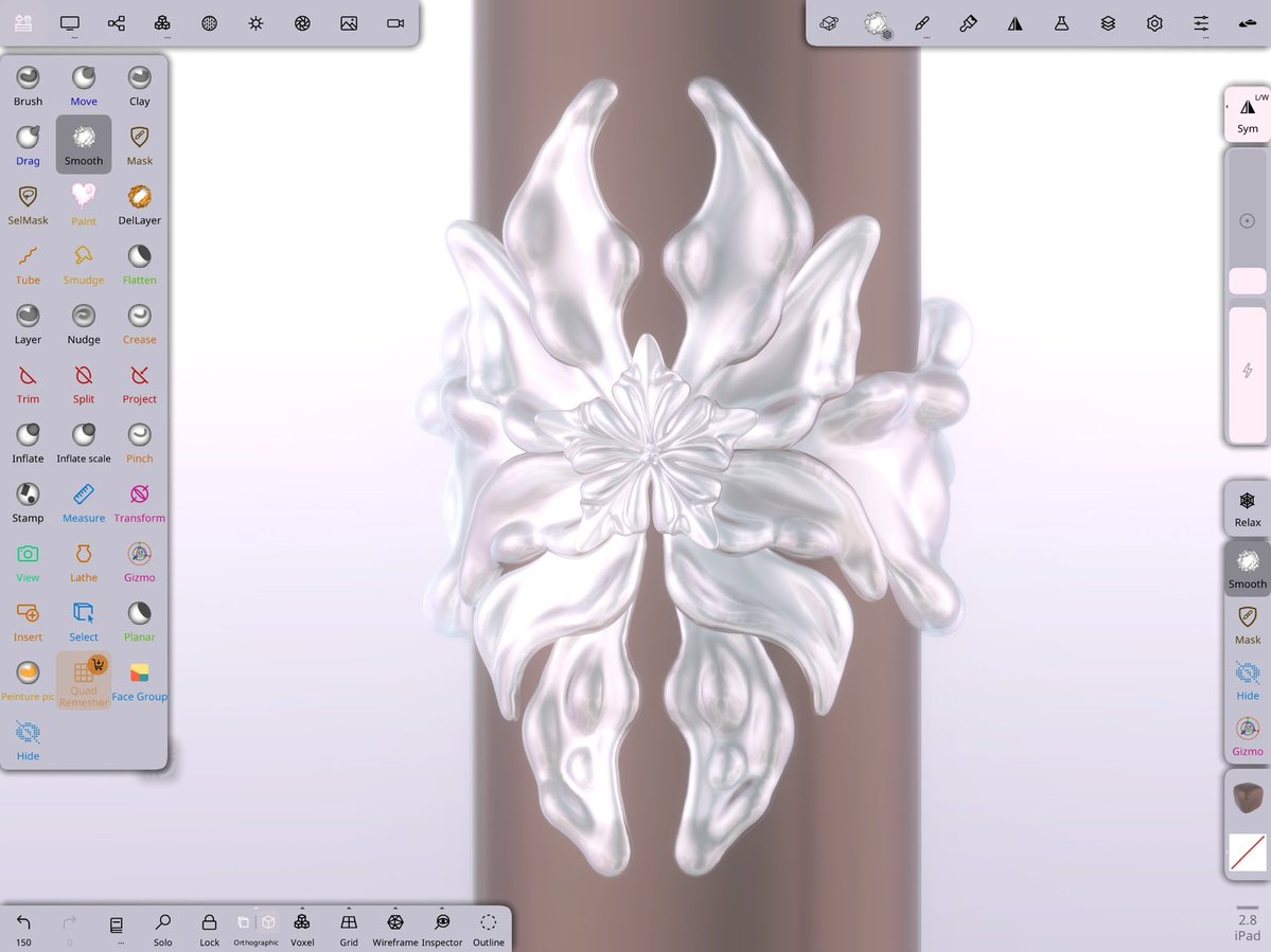 gumissa_'s tweet photo. sculpting my future 3d printed accessories ••• 🧑‍💻 https://t.co/C6iOi5xBdP