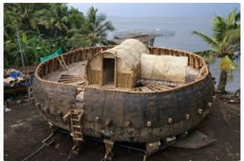 Cit_Reload's tweet photo. @UnearthedHQ That looks like a hull, it even has port holes. Very similar to the ark before the ark of Dr Finkel https://t.co/DB9abtHcUy