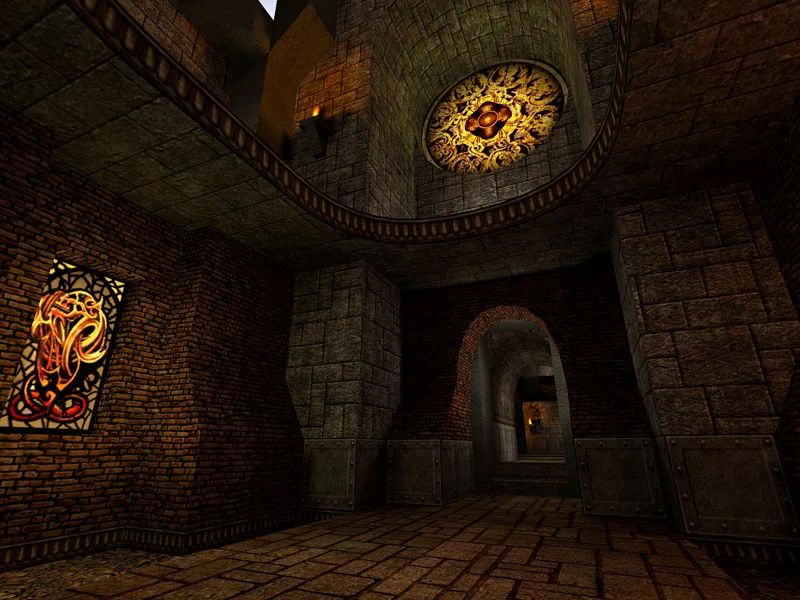 kinjalkishor's tweet photo. Rare screenshots of Painkiller's very early maps from 2001 - basically Quake 3 https://t.co/yaIDtUqmcB