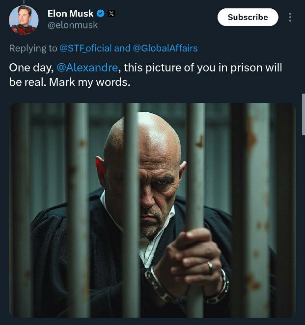 maxshaka1's tweet photo. @STF_oficial #QUANDO #NOS DOS ESTADOS UNIDOS #INVADIMOS   #BRASIL #O #MAIOR #OBETIVO #SERA #CONCLUIDO #UM #RECADO #DAQUI #OS #ESTADOS #UNIDOS #O #FIM #DE #MORAES #SERA #O #MESMO #DE #NICOLAS #MADURO #SERA #CAPTURADO #E #PRESO https://t.co/24xW18oGZE