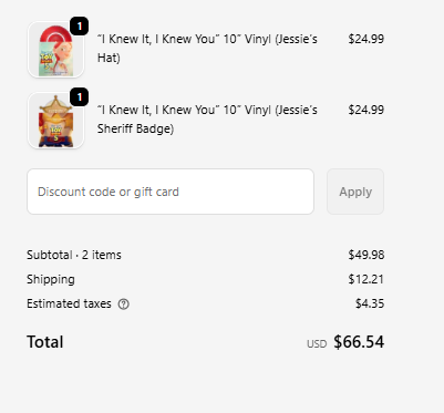 MrJoeMcBob's tweet photo. They fixed the shipping issue. So if you ordered two and got double charged for shipping, I hope they will refund you the difference automatically, but I would reach out to @umusicsupport directly to make sure. https://t.co/xQPEGMoJaN