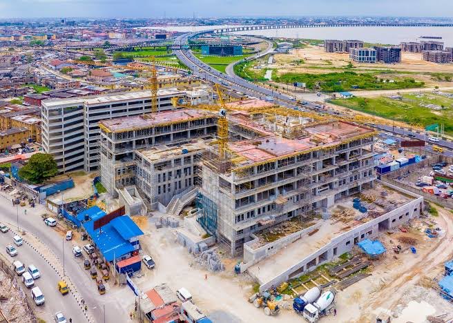 osazenoo's tweet photo. Slide 1: Lagos Massey Children Hospital. 
Slide 2: construction update

Slide 3: Enugu International Hospital 
Slide 4: construction update

What is your State building? https://t.co/9cXY54FoQc