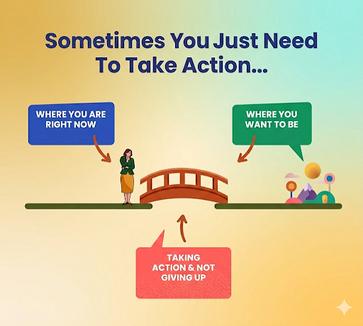 EZWorkFrHome's tweet photo. Sometimes the only thing standing between where you are and where you want to be is taking action.
Don’t wait for the perfect moment.
 Start small, stay consistent, and keep moving forward.
Progress begins the moment you decide not to give up.
#takeaction #keepgoing #growthmindse https://t.co/qJZZylUlcg