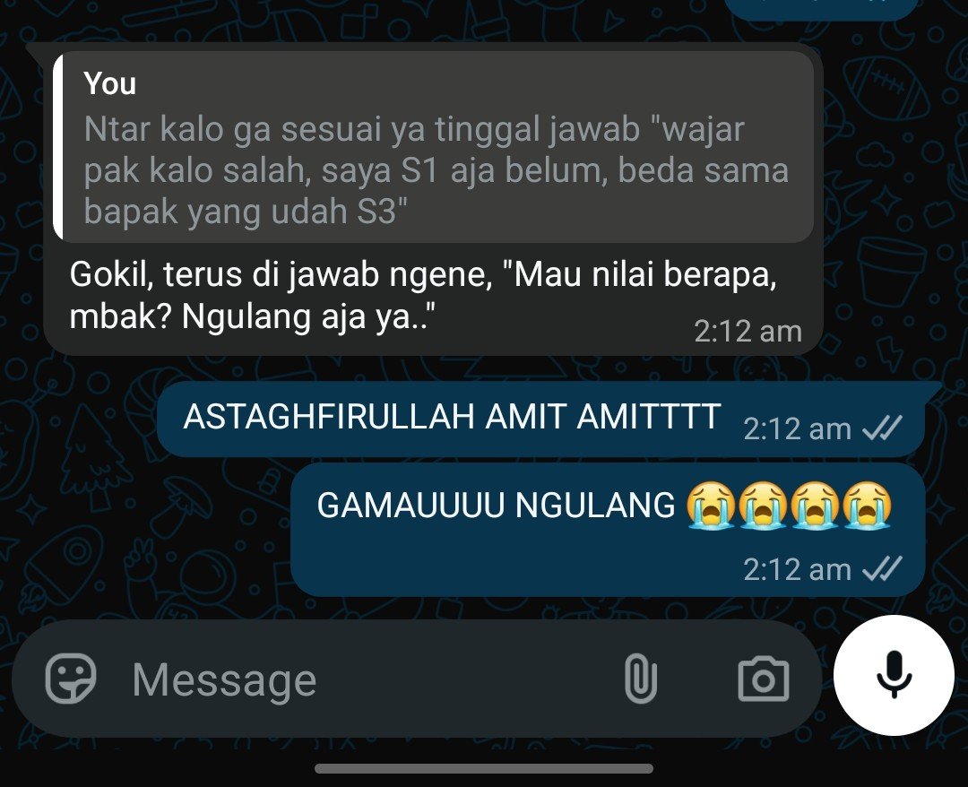 skyflowies's tweet photo. AMIT AMIT YAALLAHHHHH, YAALLAH TOLONG JANGAN SAMPE NGULANG PLEASEEEE 😭😭😭 AKU UDAH MUAK SAMA CODING"AN ITU https://t.co/JGVEXr0ReV