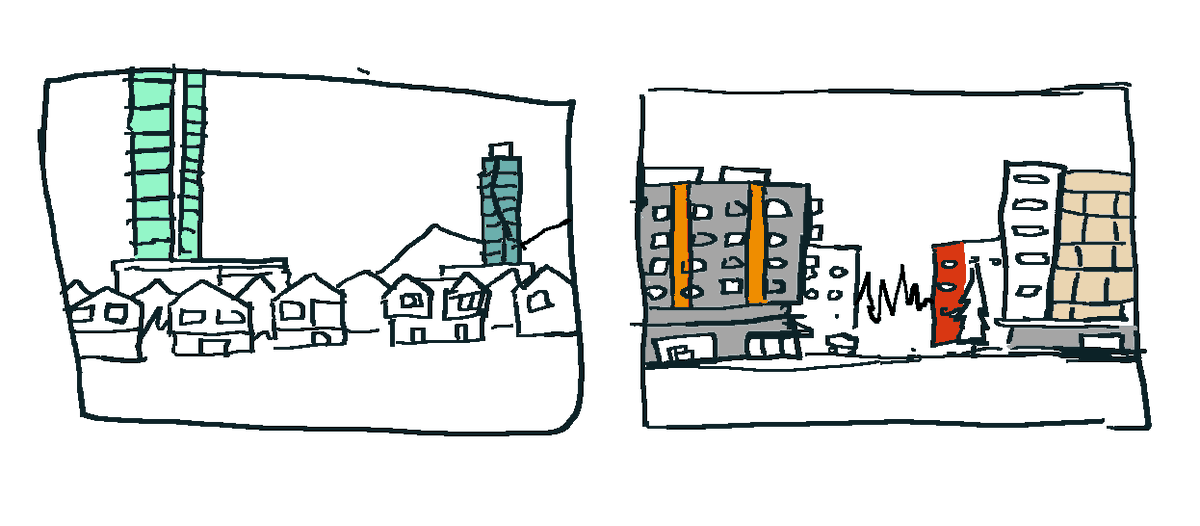 PartyPrat's tweet photo. "Vancouver and Seattle are pretty similar actually" https://t.co/UDyki95vs0