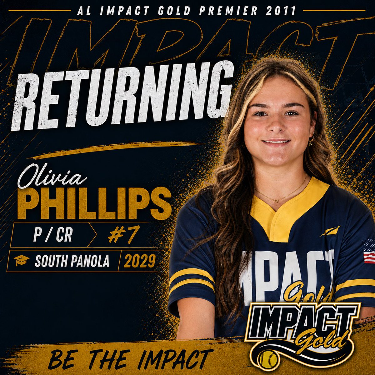 ALImpactGold14U's tweet photo. Welcome back Sissy! 
#BeTheImpact
@OliviaPhil2029 https://t.co/nM6QWW7F6T