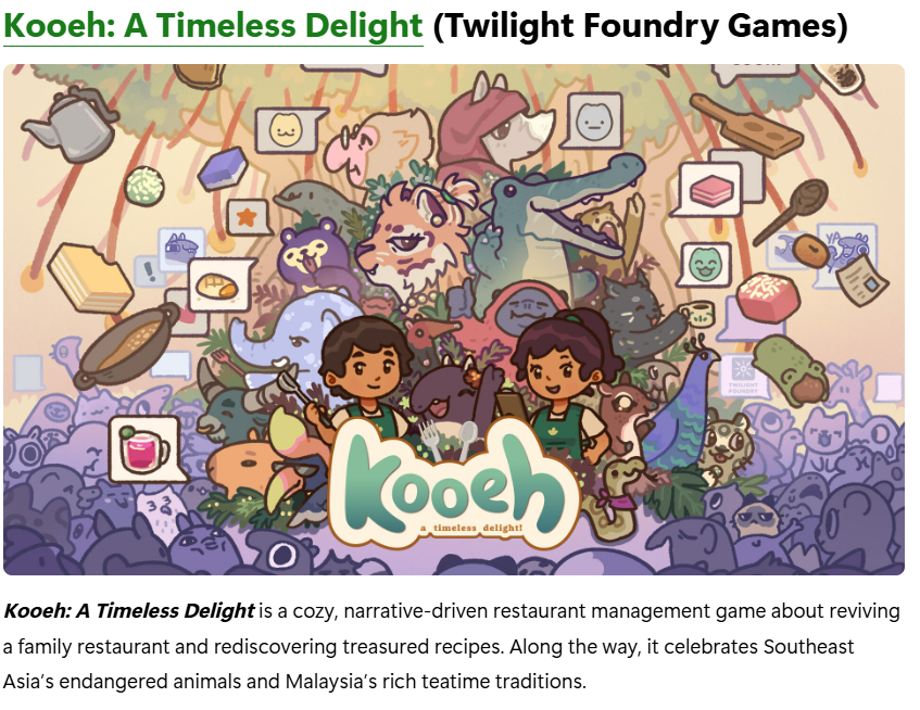 tfgames_'s tweet photo. We're on the list guys! You read that right.

🟢#Kooeh: A Timeless Delight is coming to Xbox Series X|S 🎮 https://t.co/AqounE38B2