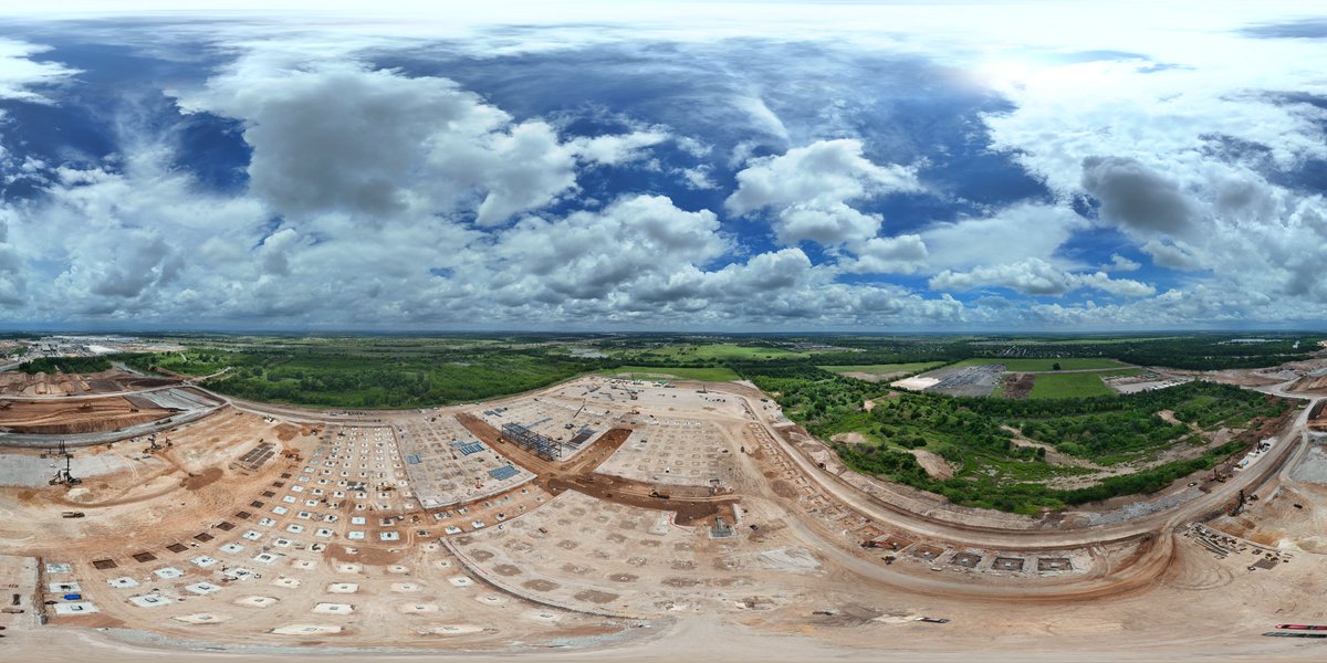 AirwaveDynamics's tweet photo. Tesla Gigafactory Texas | 6-4-26 | Optimus robot factory + surrounding area + new MY blues at westside lot.
https://t.co/ahXTGLPedu https://t.co/BWRbfgSroA