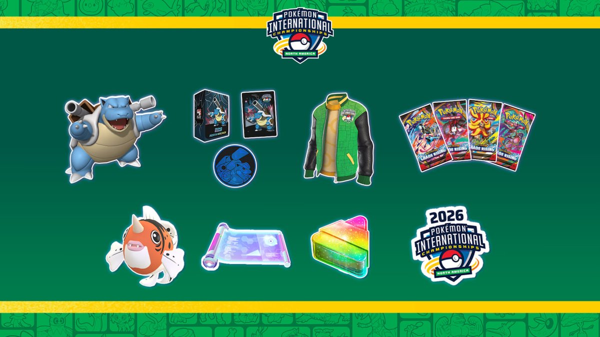 pokemonalphaES's tweet photo. Consigue estos diversos premios por seguir el NAIC 2026 https://t.co/ZXIfCDp7lq https://t.co/x7Ak3g2kyj