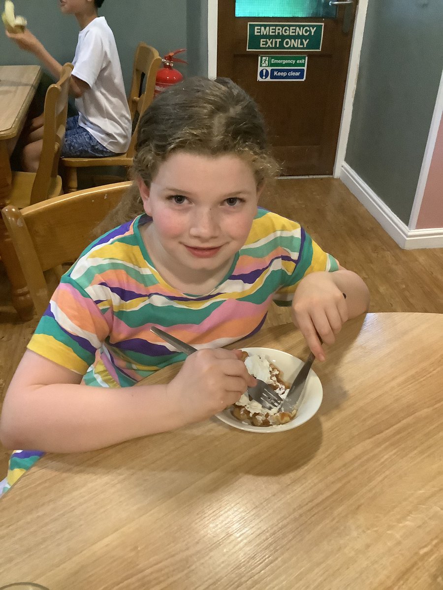 Willows_Primary's tweet photo. We won’t waffle about it… dessert was amazing!! 🧇 https://t.co/jvQWJbjYHB