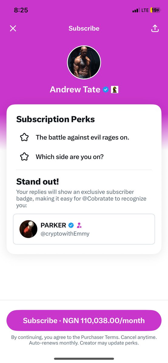 PARKER tweet media