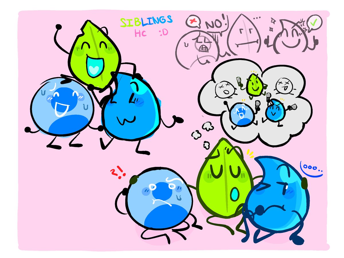 profilybfdi's tweet photo. PROFILY + LEAFY + TEARDROP SIBLINGS HC ! !!  ;; #BFDIFANART #BFDIART 

- I FINALLY DREW SOMETHING !!!!!!@   BUT  I GOT LAZY LOL >3>” https://t.co/LPIG1FHJ10