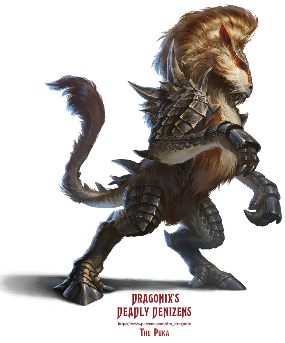 DM_Dragonix's tweet photo. The Kickstarter for Dragonix's Deadly Denizens Volume IV (5.5e) launches on July 7! (launch page link in comments)