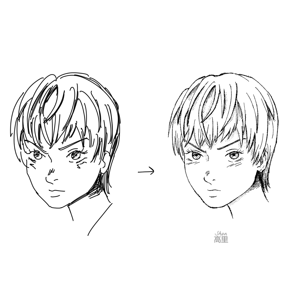 studiodevilart's tweet photo. sketch -> lineart

#artㅤㅤㅤㅤ #rkgk #manga https://t.co/BEjvr8fOL2