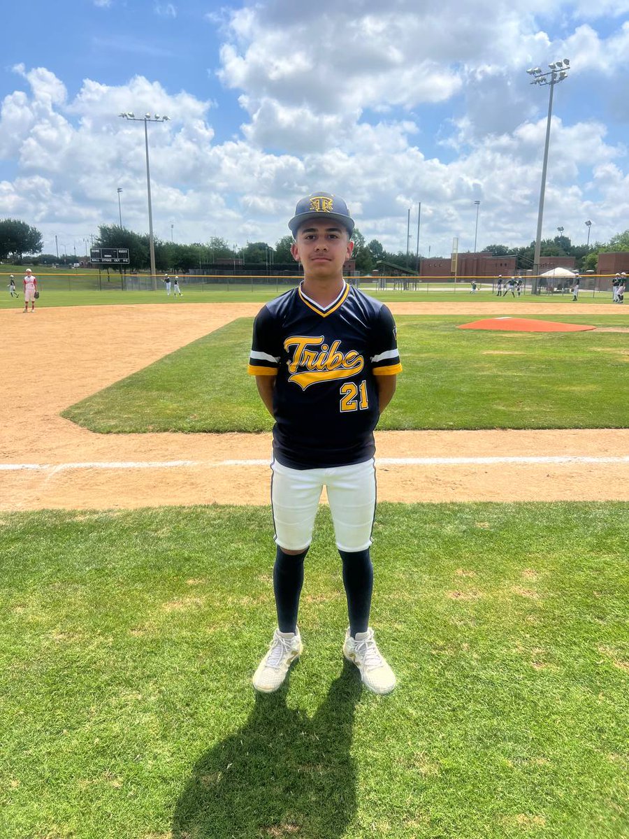 FiveToolYouth's tweet photo. F: @NTxTribe Koerner 9, Mustangs Baseball 3,
PoG: Nicholas Martinez 1.1 IP, 2H, 2R, 1K | 1-3, RBI

#FiveToolYouthDFWWorldSeries https://t.co/E9wWt0fSzS