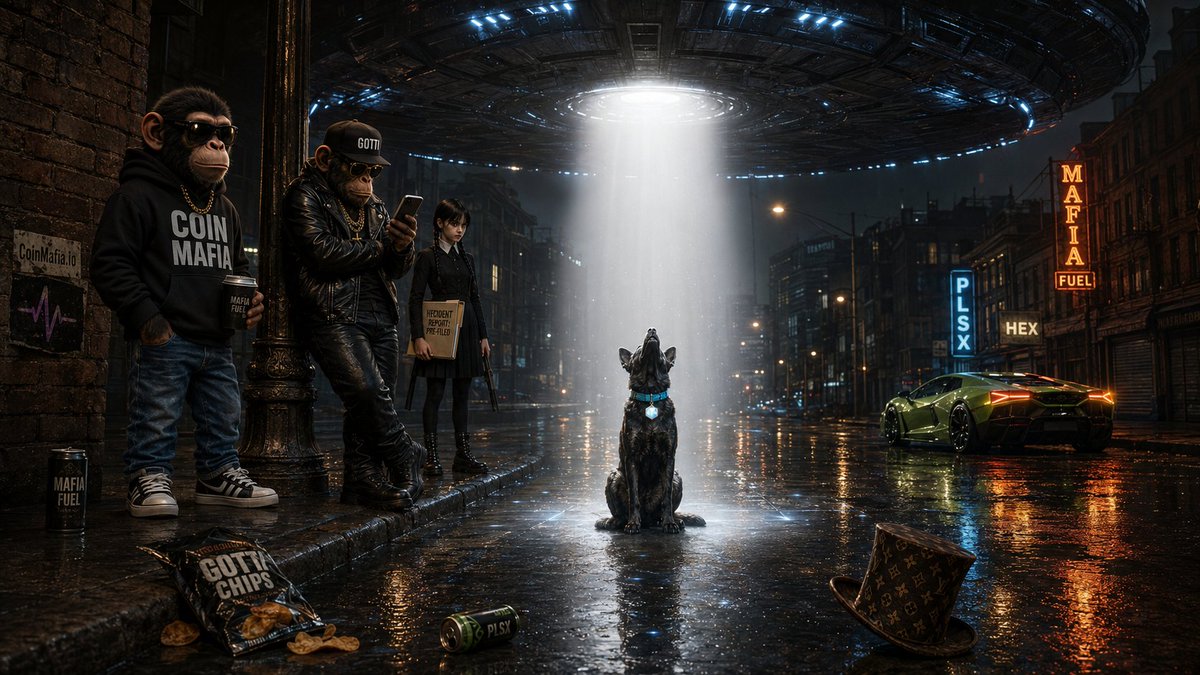 GalacticMagic_8's tweet photo. A ticker can borrow attention.

A world earns memory.

CoinMafia, $MAFIA, and MafiaVerse hit different because there’s structure under the story. https://t.co/9w0OeXWOqw