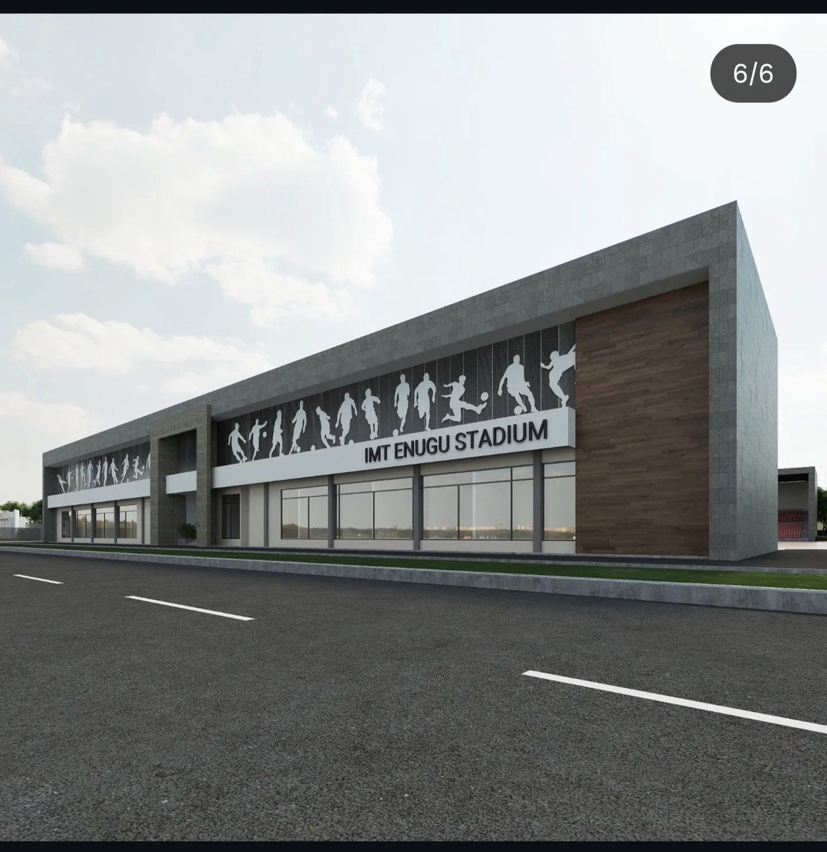 itsmrkemji's tweet photo. FIFA World Cup starts soon. Everyone's talking about the teams but since Nigeria didnt make it, I am busy  looking at the stadiums. I really want to work on a proper stadium design. Did this a few years ago and I enjoyed working on it. https://t.co/RvrIc80wix