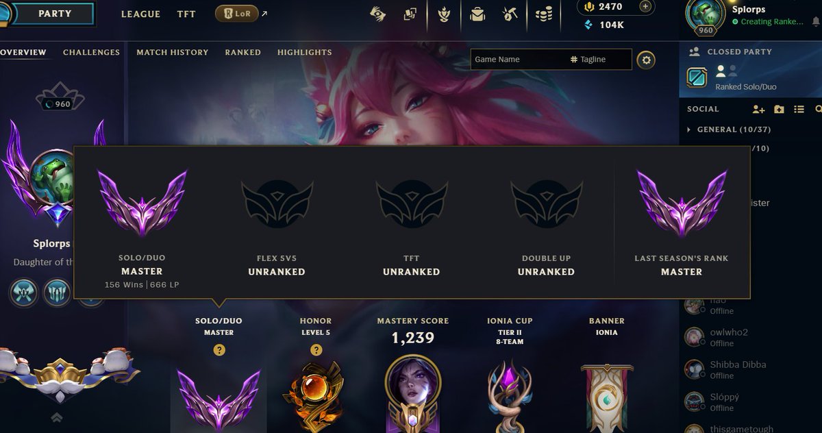Splorpss's tweet photo. IM ABOVE GM THRESHOLD OMG ITS BEEN A COUPLE YEARS IM SO BACK BABY IM SO HAPPY IM TOO AFRAID TO QUEUE https://t.co/pztzF2K3gY