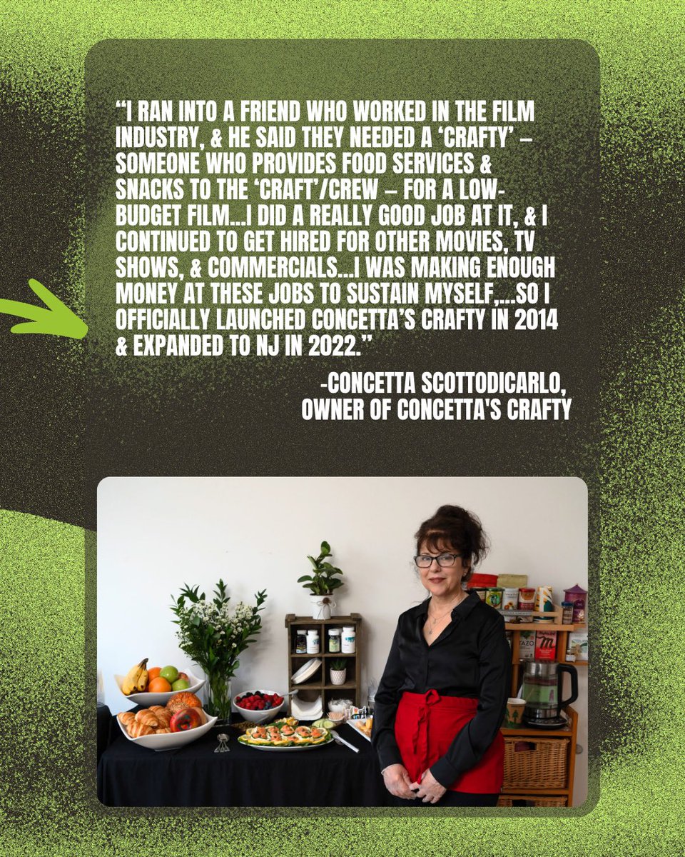 NJMotionPicture's tweet photo. Long Branch-based Concetta’s Crafty has grown alongside New Jersey’s thriving film industry, keeping cast and crews fueled through long days on set. 🎬 https://t.co/aOLJvD63hp