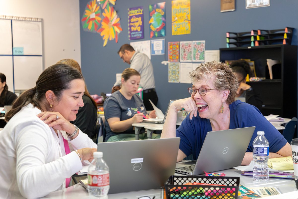 HumbleISD_PL's tweet photo. 🌵 Day 2 of Summer PL is in full swing!  It's inspiring to see educators learning from one another, sharing ideas, and exploring innovative strategies to support all learners! https://t.co/Uf7c8hSgYT