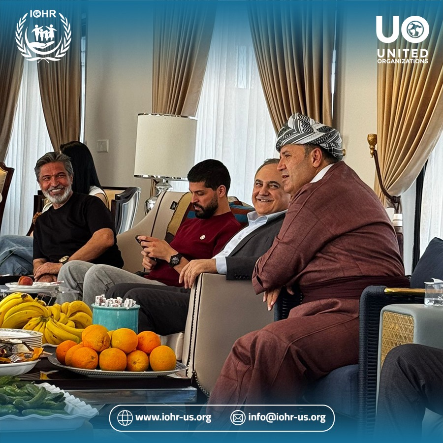 IOHR_US's tweet photo. استقبل الدكتور ديندار زيباري الدكتور ماجد الركبي وفريق IOHR في زيارة رسمية لبحث تعزيز التعاون ودعم القضايا الإنسانية وحقوق الإنسان، بحضور شخصيات دبلوماسية ورسمية وممثلي منظمات دولية ومحلية.
لمتابعة المنشور كاملاً يرجى زيارة الرابط 👇
https://t.co/V79fFQzq6e 
#IOHR #حقوق_الإنساني https://t.co/PSeo0ysKyq