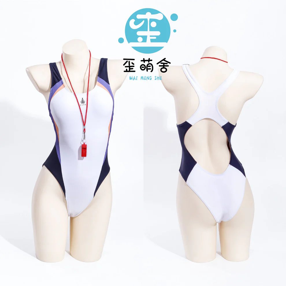 sexymaker_cos's tweet photo. 「先生、何をジロジロ見ている。
    ……これも任務の一環だ。」

『ブルアカ』尾刃カンナ風の水着レオタード＆コート4点セット💙✨

カンナ局長の圧倒的な威厳を放つコートと、その下に隠された限界ハイレグ水着のギャップがたまらない…！🫣🔥

▶️https://t.co/7C52XPZCs3 https://t.co/rqf9PxibeY