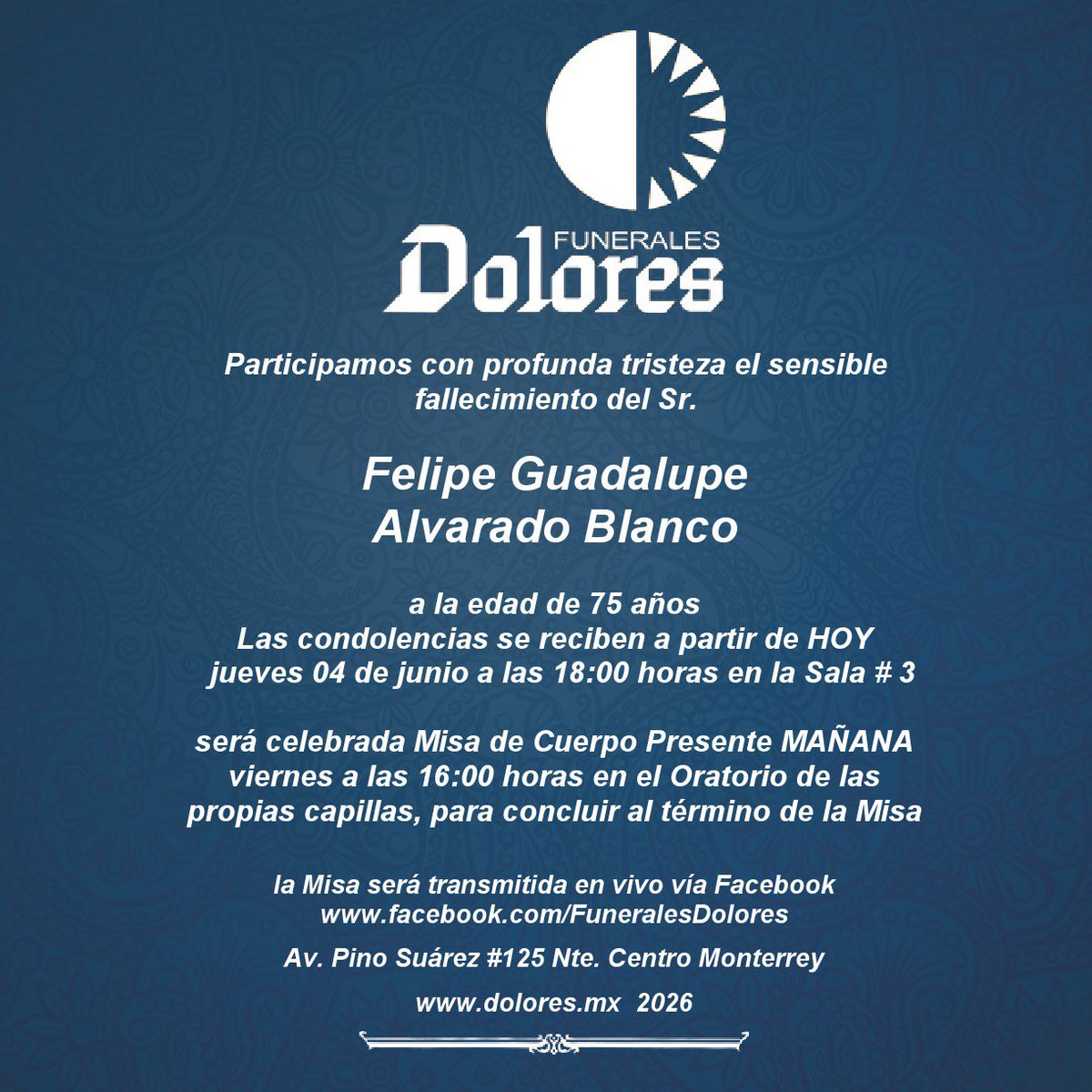 Funerales Dolores (@FuneralDolores) / Posts / X