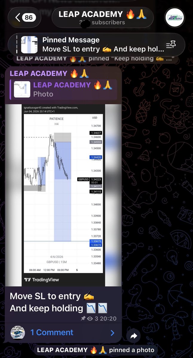Coach_C_Tech's tweet photo. Where life changing updates are found don’t actually make a lot of noise.  IYKYK

If you fade  Leap Academy, you are on your way to the village.
Real time analysis and mentorship without a cost. No condition attached. Just your hunger for success in Forex, Crypto trading and web3. @LeapAcademy_ @IgnatiusOgar @Chris_dyme @noahtennet @ShituFilibus 
Shoot them a foll@w ASAP 

https://t.co/S3xKkTVJvN