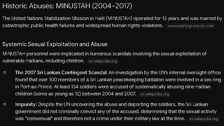 lexmjdf's tweet photo. @Xhej__ UN mission in Haiti: https://t.co/BAmf2wiHwn
