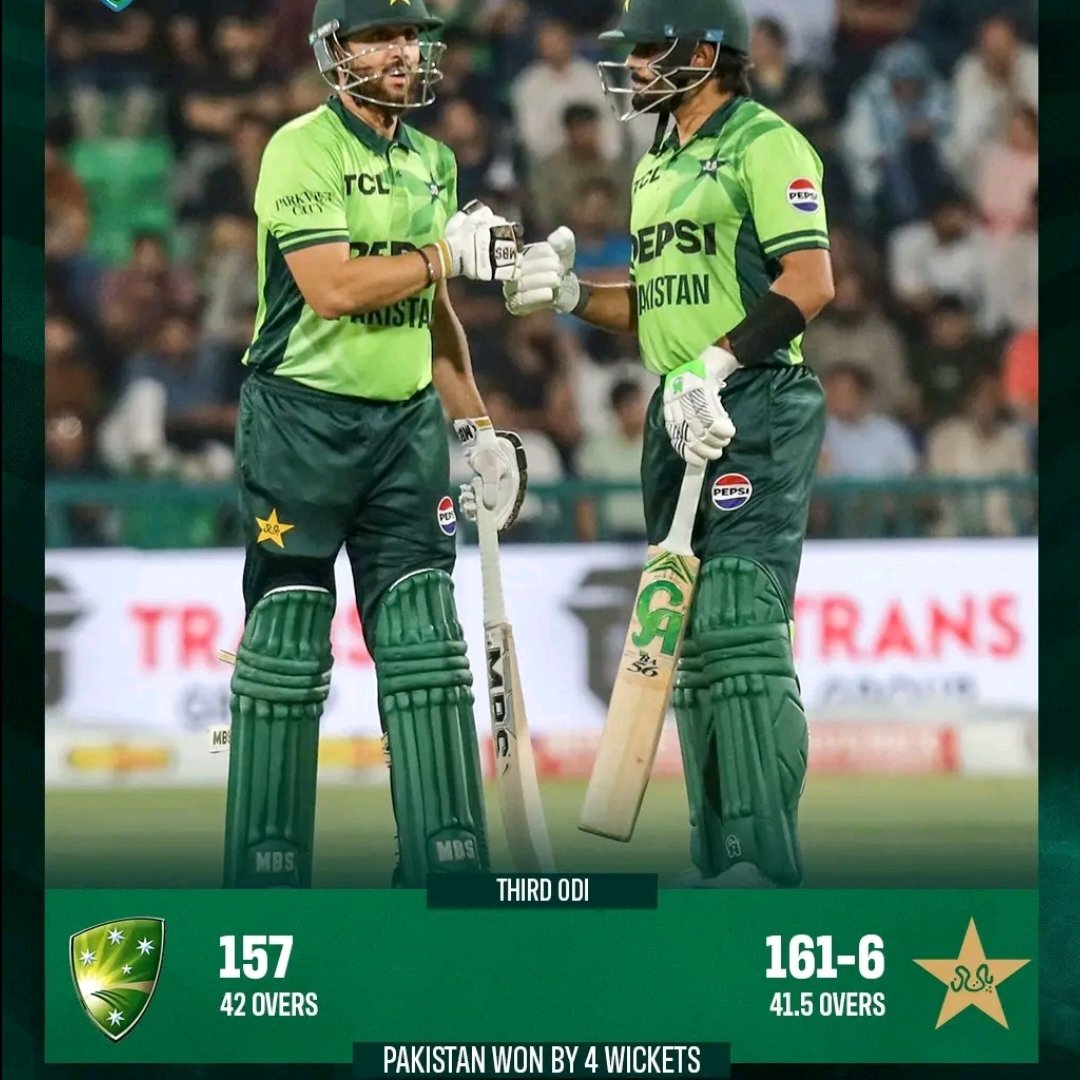 RedoyRasedul's tweet photo. congratulations to Pakistan team Pakistan win by 4 wickets Pakistan zindabad 🇵🇰 https://t.co/ur9dQG61u5