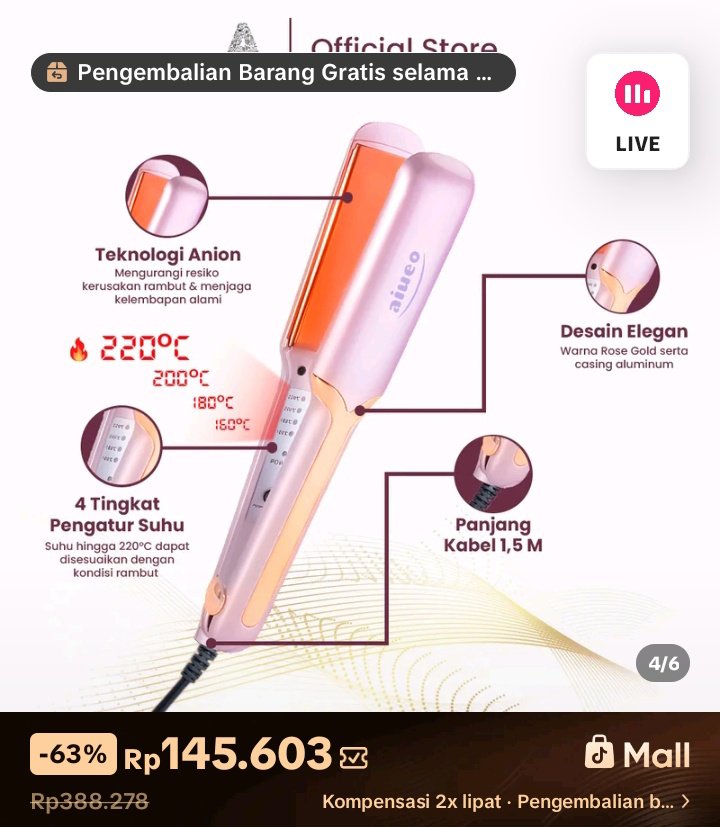 rissssty's tweet photo. preloved catokan pemakaian pribadi (hair straightener) AIUEO
💸 90k (open nego) 

no mines✅
kardus✅
free tail comb✅

alasan di jual karna nyaman pake yang curly otomatis <<3 https://t.co/PKRzkbBE1L