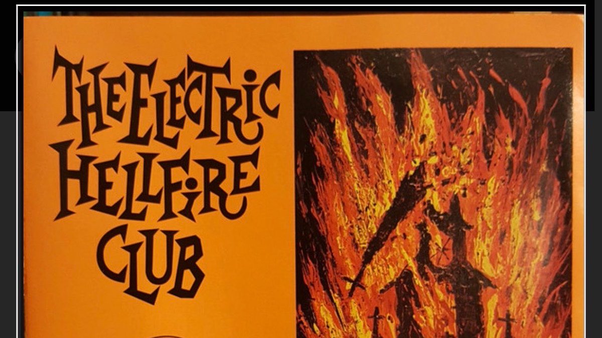 Jilderness's tweet photo. Receipt for a copy of The Electric Hellfire Club’s “Burn, Baby, Burn!” purchased by a Columbine shooter a month before the massacre.

Michael Moynihan is thanked in the liner notes of the album. Band founder Thomas Thorn was introduced to James Mason by Moynihan in ‘92. Thorn was part of the nexus of nazi-satanists who promoted Mason’s work leading to the publication of “Seige” (Thorn was thanked in the 1st edition)

Thorn was also introduced to Anton LaVey via Boyd Rice and became a Church of Satan priest