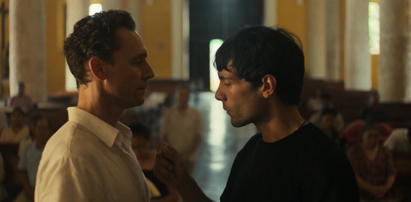 Belizahiddles's tweet photo. I still haven't gotten over Tom Hiddleston and Diego Calva in the second season of The Night Manager. https://t.co/vzZJ9JsOPY