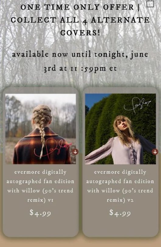 dailytaylorteaa's tweet photo. the concept of digitally autographed variants 😭 https://t.co/8450sGMX3O