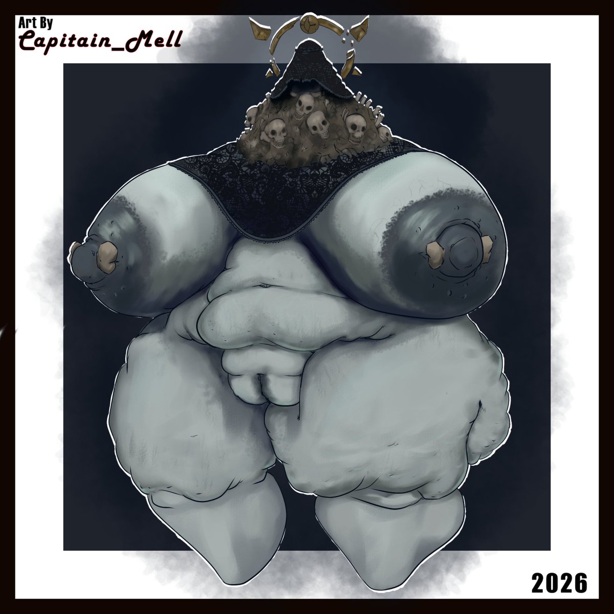 Capitain_Mell's tweet photo. The Bone Queen... https://t.co/oB2Zq1fXRU
