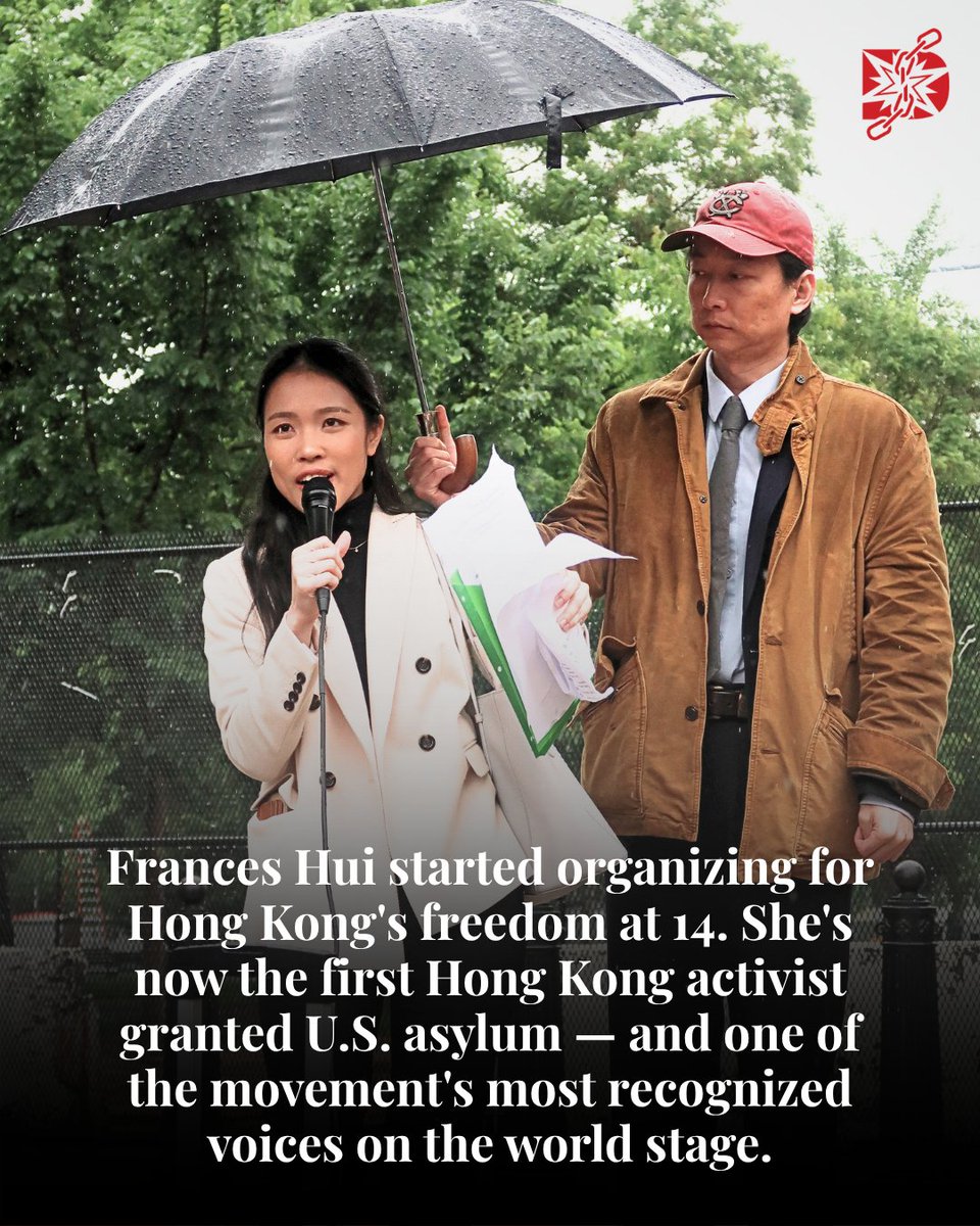 DissidentProj's tweet photo. When dissidents speak, governments take notice.

Proud of @frances_hui for continuing to share her experience and advocate for Hong Kong’s freedoms — and for inspiring students across the U.S. through the Dissident Project. https://t.co/SnIoBRswJT