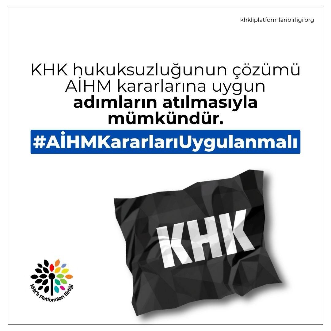 Gossarli_KHKli's tweet photo. #AİHMKararlarıUygulanmalı
Çünkü;
Avrupa İnsan Hakları Mahkemesi (AİHM) kararları, Avrupa İnsan Hakları Sözleşmesi'ne (AİHS) taraf olan tüm üye devletler için uluslararası hukuk anlamında kesin olarak bağlayıcıdır. https://t.co/q8B3FwE8hi