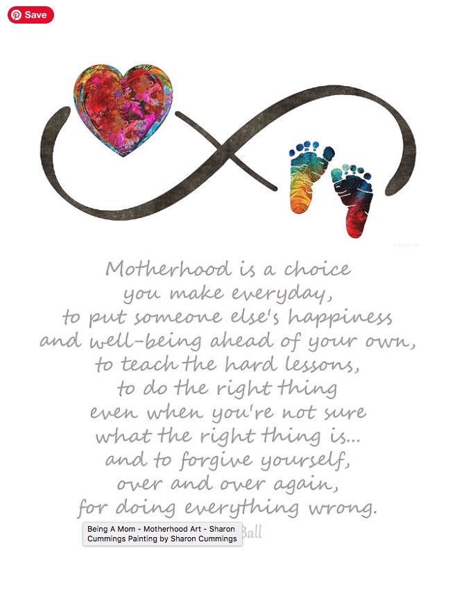 Terracegallery's tweet photo. Motherhood:  https://t.co/gVlWCEfkNS #mom #momquotes #moms #mother #mothers #gifts #SharonCummingsArt #buyintoart https://t.co/gAm2lNsMOW