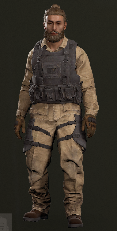 Torbhub_'s tweet photo. I got so lucky with my character model. Actually such a huge W #rust https://t.co/2fPF7vtRel