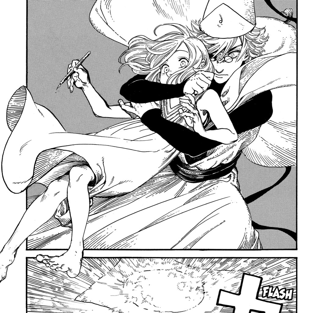rooknui's tweet photo. this panel of coco being "pulled" into the frame and essentially the world of witches is SO life changing https://t.co/LdaPgfYFtd