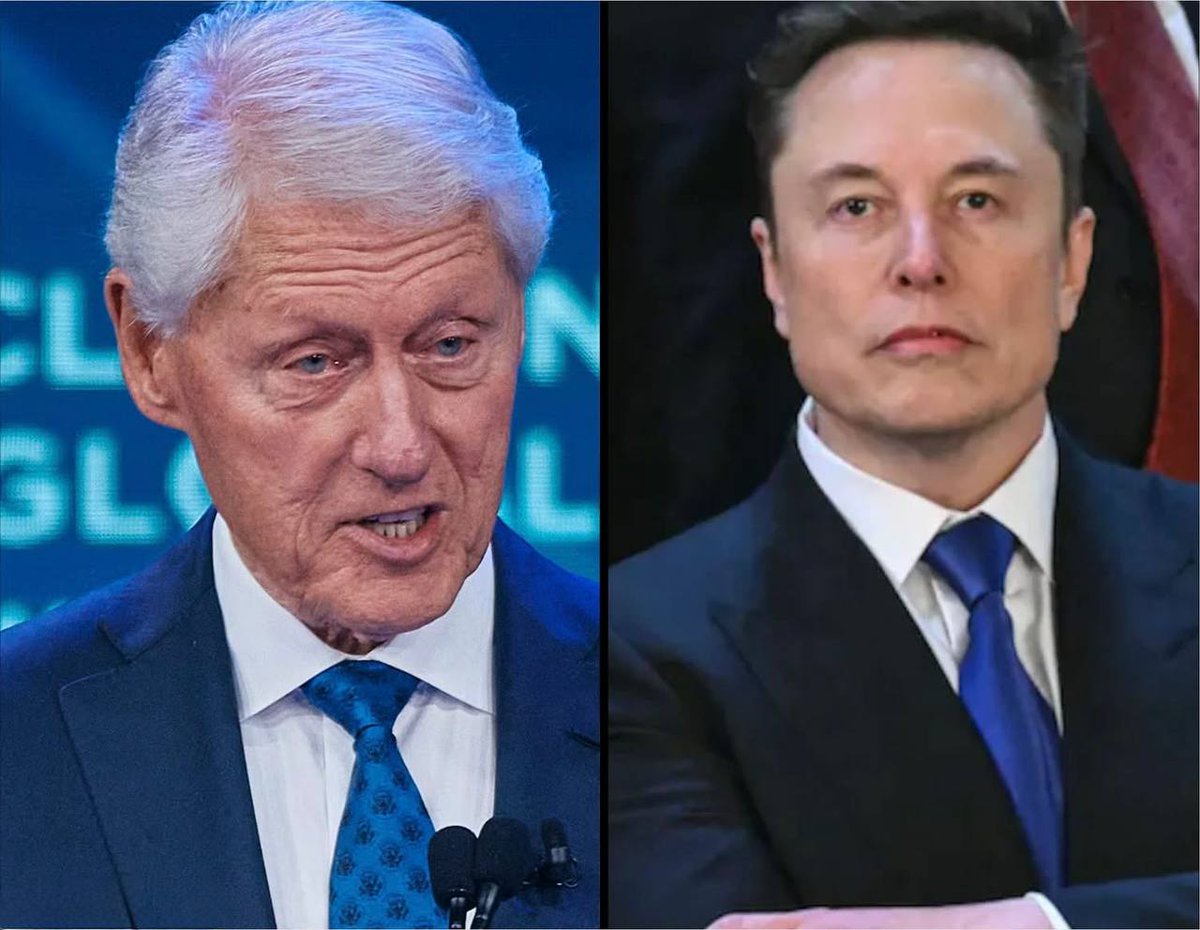 mcafeenew's tweet photo. 🚨ELON MUSK JUST DROPPED THE NUKE ON BILL CLINTON — HE’S SEEN THE EPSTEIN FILES AND CONFIRMS SLICK WILLIE WAS A “CLOSE FRIEND UNTIL THE END” WHILE TRUMP WAS JUST AN OLD ACQUAINTANCE!

Follow @RedLivesMatterQ 

Musk doesn’t fuck around. He’s seen the unredacted Epstein files, and he told Joe Rogan straight up: “One thing I know for sure… While President Trump is mentioned as an old acquaintance, Bill Clinton was regarded as a close friend until the end.”

When those completely unredacted files drop this September, the Democrat Party is going to have to disavow one of their greatest heroes — the pedo rapist who turned the Lolita Express into his personal fuck jet and treated Epstein’s island like a second home.

The entire Clinton crime family is about to get torched. Chelsea already ran for the hills. Hillary is probably screaming at the walls. And Bill? He’s the star of the show.

Elon Musk just reminded everyone why the deep state fears him. He’s in the know, he has the receipts, and he’s not afraid to speak.

The Epstein files are the final nail in the Clinton coffin.

Share this everywhere before the fake news tries to memory-hole it again!

Follow @mcafeenew for more drops.