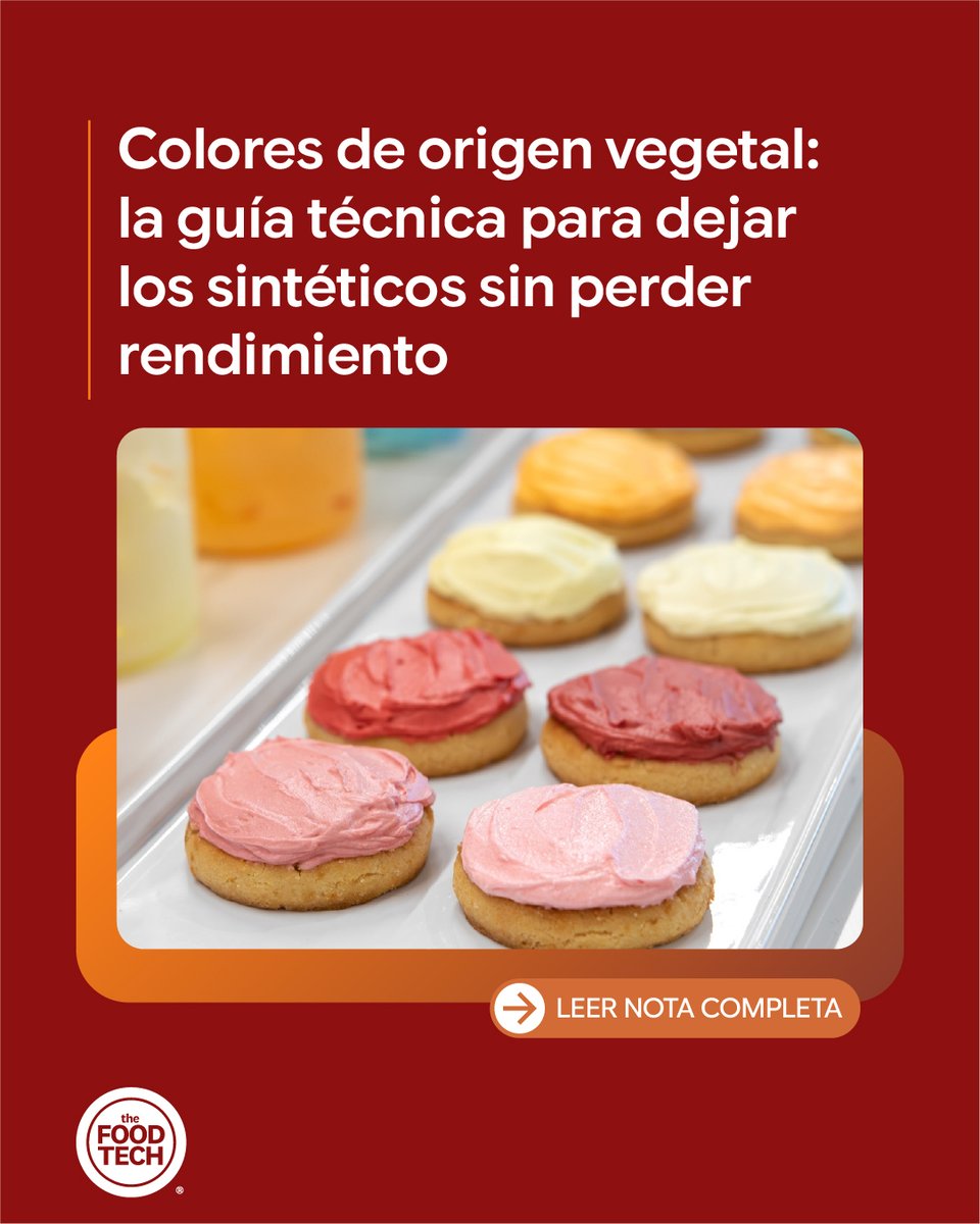 ElFoodTech's tweet photo. 🌱🎨El gran reto para la industria alimentaria no es solo dejar atrás los sintéticos, sino mantener rendimiento y estabilidad lote a lote. 

Conoce más 👉https://t.co/SzZjZ4Ecb0 https://t.co/NBD3xQGffH
