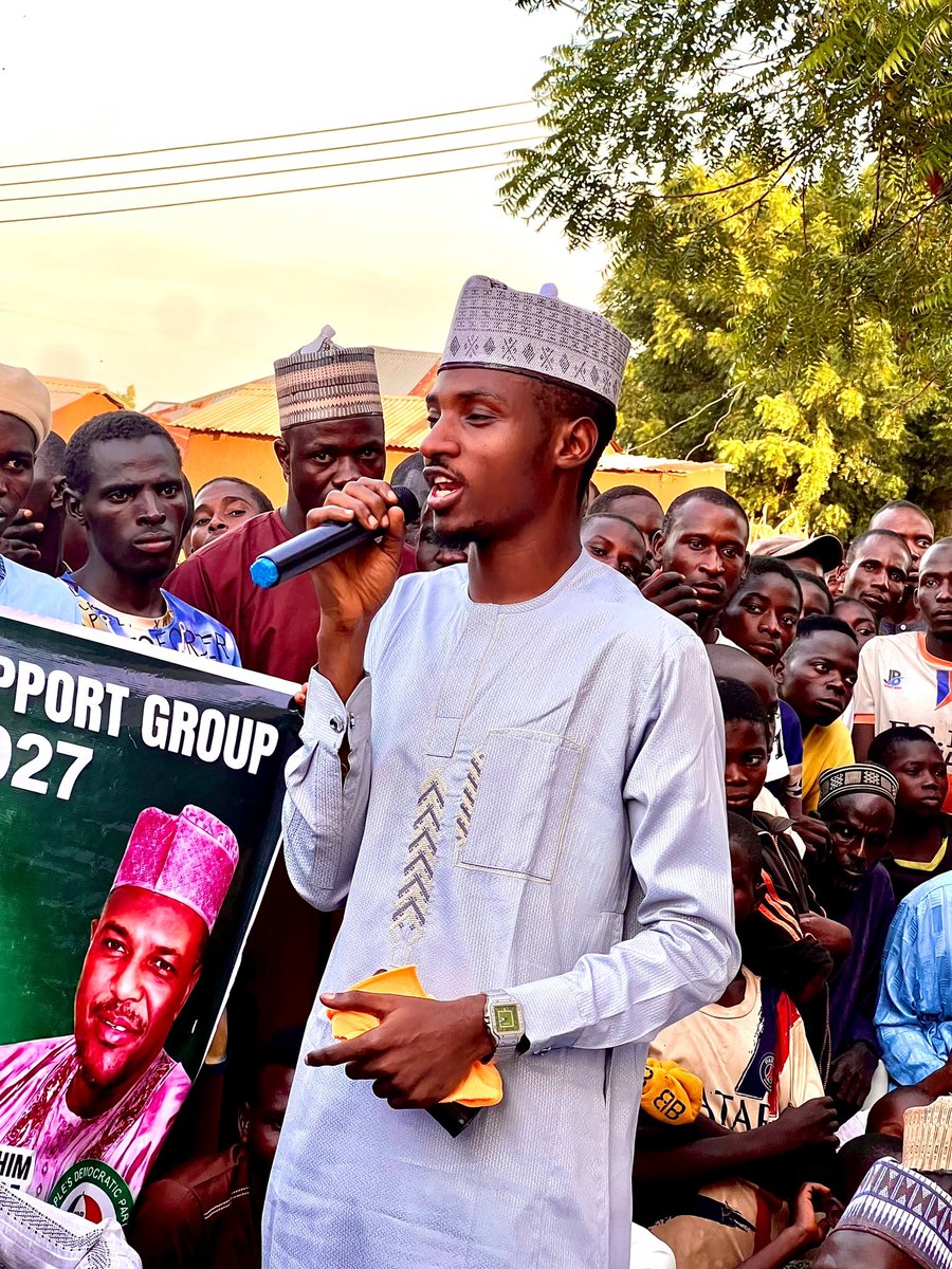 Comr_Zamerh's tweet photo. BREAKING: The PDP’s momentum in Gombe continues to grow as hundreds of youths from Lawanti, Akko LGA, dumped the APC and pledged support for @ProfIsaPantami’s 2027 governorship bid and Hon. Gidado Lawanti’s Reps candidacy, citing confidence in their vision and leadership. https://t.co/A5btZhIVoN